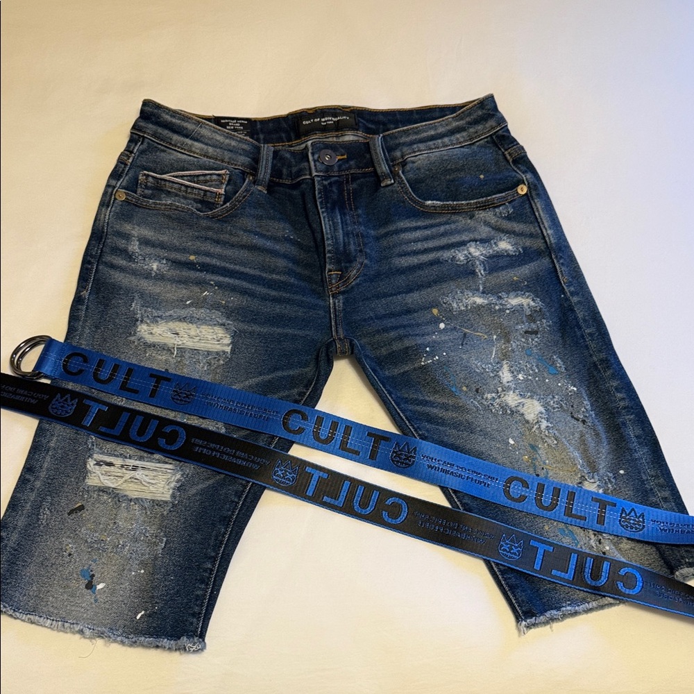 Cult of Individuality Blue Denim Jeans